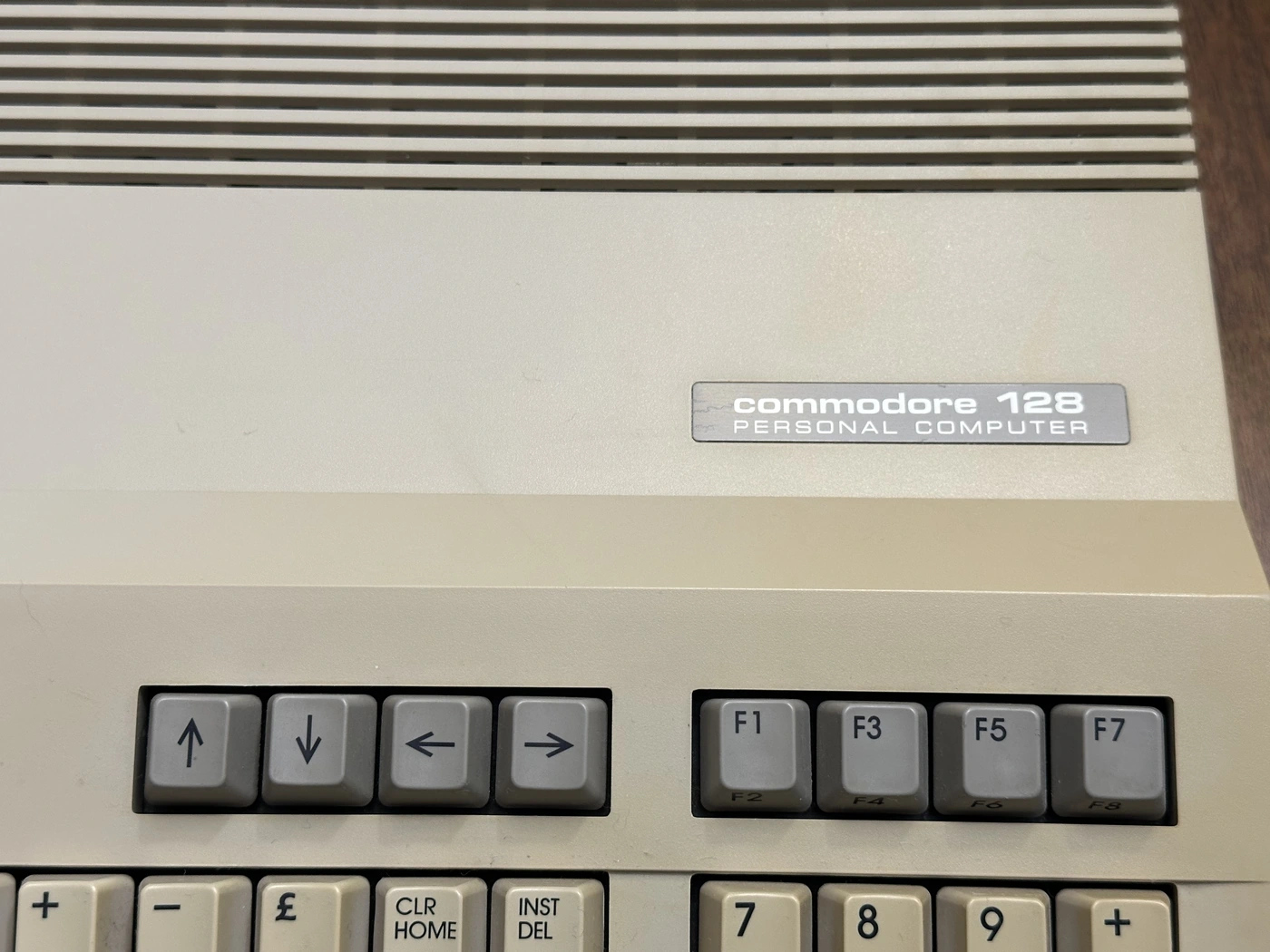 Commodore 128 in 2026, badge